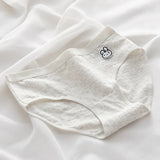1Pc Cotton Panties Women Solid Color Briefs M-XL Underwear Soft Underpants Women's Panty Intimates