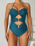 2026 Hollow Starfish Swimsuit Women One Piece Strappy 3D Floral Swimwear Female Bathers Bathing Swimming Swim Suit Beachwear