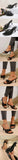 2026 EUR Size 43 Kitten Heels Mules Sandals Women Elegant Mesh High Heels Sandals Shoes Slip-on Outdoor Slides