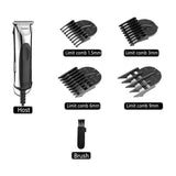 Kemei 850 professional hair trimmer corded hair cutting machine for men plug in electric hair clipper children Home Haircut Kit