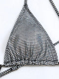 PU Leather Extreme Mini String Thong Monokini Cross Backless Women Swimwear One Piece Swimsuit Female High Cut Bathing Suit Swim