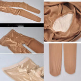 70D Shaping Pantyhose Women Sexy Tights Lingerie Stockings Shiny Satin Shape Stockings Dance Wear DS Nightclub