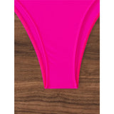 Sexy Bandeau Sheer Female Swimsuit High Waist Bikini Women Swimwear Two-pieces Bikini set Padded Bather Bathing Suit Swim K7063