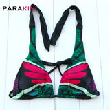 DEKA Rhinestone Love Heart Bikini Set Women Diamond Swimsuit  Crystal Luxury Push Up Metal Thong Swimwear