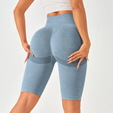 Women Sports Leggings Sportswear Woman Gym Legging Seamless Yoga Shorts w/Tummy Control Women's Shorts Fitness Female Clothing