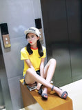 Women Sandals New Summer Fashion Sandals Medium High Heels Outdoor Elegant Wedding Shoes Bridal Plus Size Buckle Strap Sandals