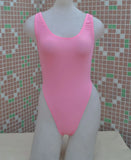 DEKA Bikini Vest Transparent Open File Lovely Girl Beach Sun Bath Solid Swimwear Women One Piece Swimsuit Monokini