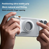 Mobile phone magnetic assistant camera DSLR style suitable for iPhone and Android, comfortable ergonomic grip handle, lightweigh