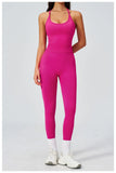 Summer Seamless Yoga Sets Women Outdoor Slimming Sports Tank Top High Waist Hip Lifting Leggings Gym Fitness Suits Tracksuit