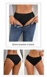 Blue Sexy Striped Lace Bow Sheer Mesh Panties for Women Push Up Cheeky Underwear Daily Lingerie Intimates Gift for Wife