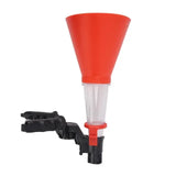 Universal Car Engine Oil Funnel Set Precision Clamp Leak-Proof PVC Versatile Tool for Hassle-Free Auto Filling Maintenance amagi