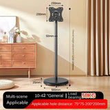 Modern Design TV Stand,Rolling TV Cart for 10-46 Inch OLED LED Monitors,TV Floor Stand Holds up to 88lbs,Max VESA 200x200mm