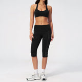 Summer Color Blocked Yoga Sets Women Slim Sports Bra High Waist Pants Fitness Suits Outwear Gym Running Push Up Workout Clothes