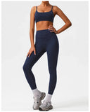 2 Pieces Sportswear Women Yoga Shorts Set Short Sleeve Sports T Shirts High Waist Hip Lifting Running Leggings Fitness Outfits