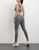 TRY TO BN Scrunch Leggings Back Butt V Yoga Pants Women Fitness Workout Gym Running High Waisted Trousers Jogging Active Tights
