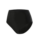 2026 Summer New Women Bikini Swimming Trunks,Solid Color Black Sexy High Waist High Elasticity Bottoms,Beach Swimwear Briefs