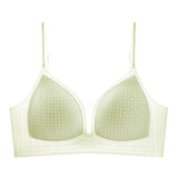 Push Up Bra for Small Chest U Back Seamless Wireless Summer Thin Gather Side Support Anti Sagging Comfortable Bralette MOYISU AB