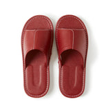 Big Size EU48 Indoor Slippers For Women Men Spring Summer House Shoes Soft Leather Anti-slip Open Toe Couples Home Floor Slides