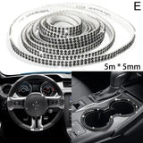 Car Decorative Stickers Auto Crystal Artificial Diamond Girls Car Decoration Accessories Auto Interior Cover  Waterproof amagi