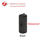 Zigbee Temperature And Humidity Sensor Option Waterproof Smart Life Thermometer Hygrometer For Tuya Z2M Smart Home Automation