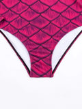 Long Sleeve One Piece Swimsuit Zipper Swimwear Women Bathing Suit Sports Surfing Suits Swim Wear Print Beachwear Summer Holiday