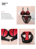 Hot Selling Women's Sexy Gathering Anti Sagging Black Lace Flower Contrasting Design With Double Buckle Adjustable Bra A2427