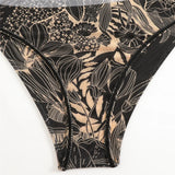 S - XXL 3PCS New Printed Long Sleeve With Pants Sarong Women Swimwear One Piece Swimsuit Female Bather Bathing Suit Swim K7180