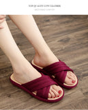 Breathable Cotton Linen Slippers For Women Men Spring Summer House Shoes Anti-slip Solid Color Couples Home Floor Slides