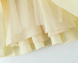 Floral Embroidery Cotton Summer Women's Dress Sleeveless Buttons Decor Short Mini Dress Elegant Yellow A-line New in Dress 2025