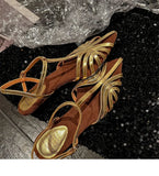 NASBAVI Designer Sandals Women Shoes Narrow Band Sexy Sandals Kitten Heels Pointed Toe Ladies Concise Footwear Summer Red Shoes