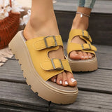 2026 New Soft-soled Fashionable Beach Shoes  Thick-soled Cool Slippers for Women's Summer Outdoor Wear