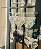 2026 Mid-waist Lace Panties Seamless Soft Mulberry Silk Bottom Crotch Women's Lace Panties Women