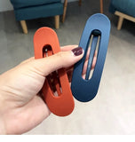 Fashion Matte Flat Hair Clips Duck Billed Clips  Accessories Matte Hairpins Hairgrips Bangs Barrettes Girls Hair Accessories