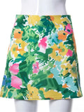 Women Floral Mini Skirts High Waist Bohemian Beach Vintage Casual Skirts Summer Aesthetic Y2K Clothes Streetwear