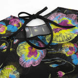 S - XXL New Printed Long Sleeve With Pants Women Swimwear One Piece Swimsuit Female Floral Padded Bather Bathing Suit Swim V7176