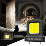 1/2/3/5pcs Super Bright LED Work Light Portable Lasting Strong Light Supply for Night Work Light 20V 21V Li-ion Battery Power