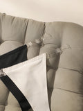 2PCS Women's sexy solid color thong with low waist and seamless underwear easy to clean and comfortable underwear C314