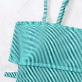 2026 Swimsuit One Piece Solid Swimwear Women One-piece Bathing Swim Suit Female Padded Beach Wear Swimming Summer