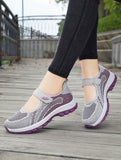 Women Shoes Breathable Vulcanized Shoes Purple Women Sneakers Fashion Breathable Mesh Casual Walking  Women Work