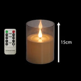 FPOO Led Candle Flameless Candles LED Light With Remote Control Electronic Candle Lamp For Holiday Party Home Room Decoration