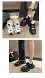 Spring New Round Head Small White Shoes Female Hundred Casual Womens Board Shoes Thick Bottom Women Sneakers