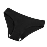 4Pcs/Set Cotton Panties For Women Low Rise Underwear Breathable Briefs Solid Color Sports Underpants Female Lingerie