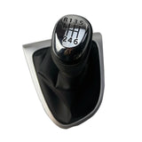 For Renault Clio 4 IV MK4 2012-2019 LHD 5/6 Speed Gear Shift Knob Gaiter Boot Cover Stick Change Head with Gearbox Dust Cover