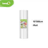 SaengQ Vacuum Bags for Food Vacuum Sealer Food Fresh Long Keeping 12+15+20+25+30cm*500cm Rolls/Lot Bags for Vacuum Packer