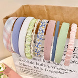 3pcs Multicolor Elegant fabric Headband for Women Face Wash Hair Band Fashion Girls Hair Accessories