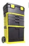 Portable Rolling Tool Chest With Wheels For Mobile Workshop Storage