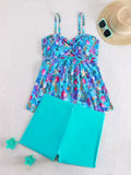 2026 Large Plus Size Swimsuit Women 2 Pieces Strappy Beach Dress Swimwear Female Bathers Bathing Swimming Swim Suit Beachwear
