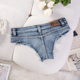Summer Low Waist Hot Girl Slim Fit Plus Size Stretch Jeans Women's Denim Shorts For Beach Spa & Hot Springs Water Sports G5WM