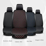 Universal Pu Leather Car Seat Cover Seat Back Soft Cushion Minimalism Seat Cushion Chair Carpet Pad Auto Interior Accessories