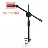 Roreta new Horizontal Tripod for Phone Smartphone Table Overhead Stand for Mobile Cellphone Filming Photography Articulated Arm